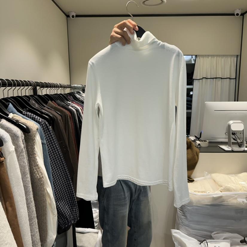 RE STOCK東大門㊣代購女士新款職業休閑時尚25秋冬長袖T恤RE STOCK長袖T恤