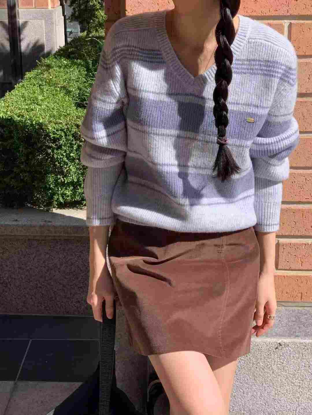 AREING東大門㊣實拍女裝新品推薦真品休閑熱賣職業25秋冬針織衫AREING針織衫