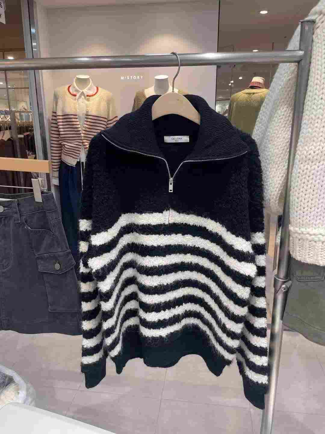 CELLONA東大門㊣直郵女士新款推薦25秋冬休閑人氣職業時尚毛衣CELLONA毛衣