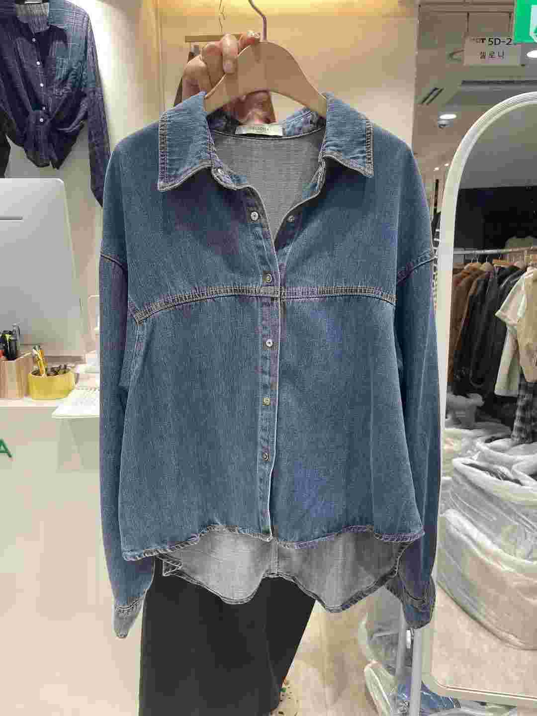 CELLONA韓國直郵㊣女士新品休閑推薦真品職業25秋冬襯衫蕾絲衫CELLONA襯衫/蕾絲衫