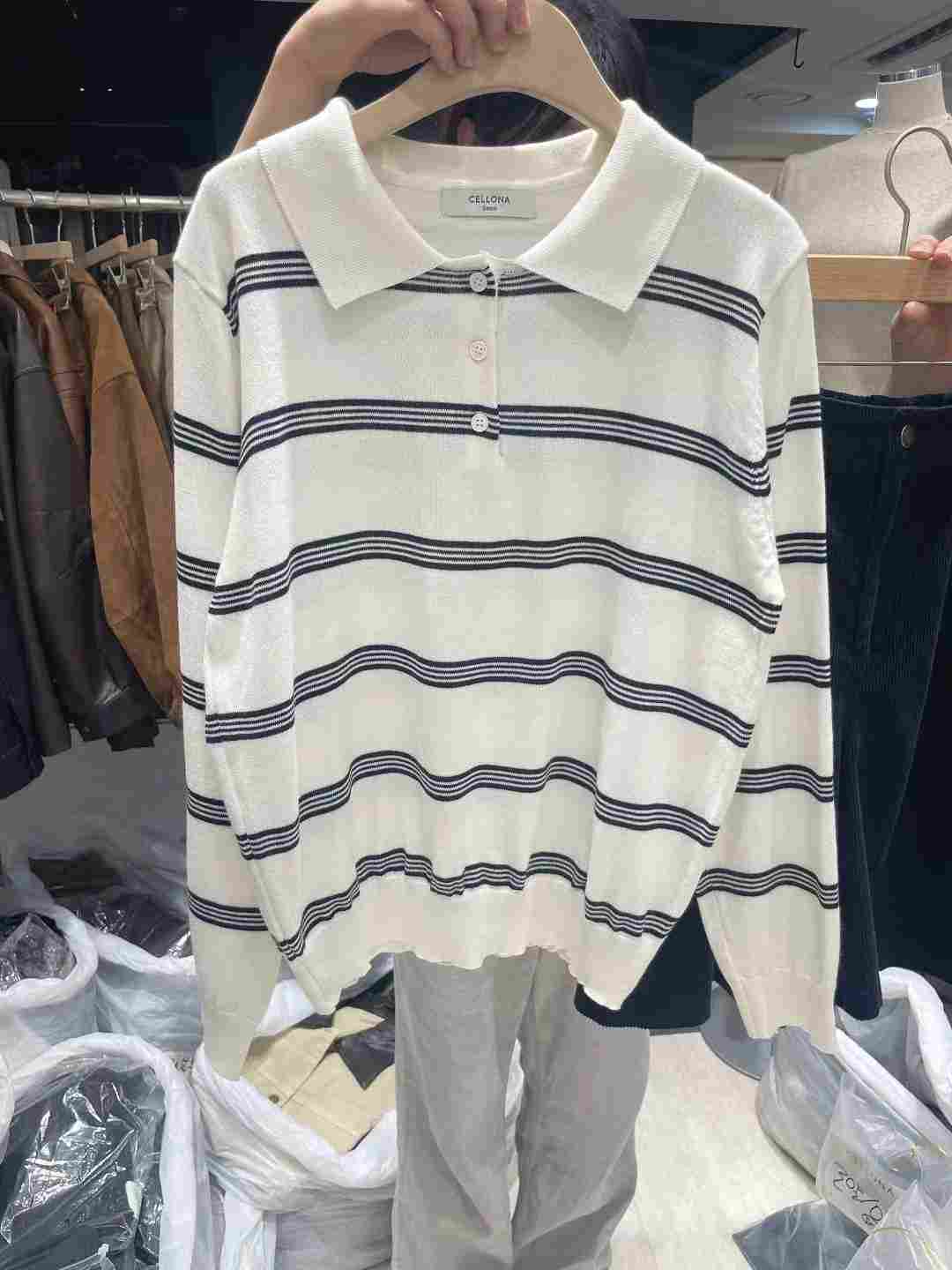 CELLONA東大門㊣直郵女裝新品時尚真品職業人氣推薦休閑針織衫CELLONA針織衫