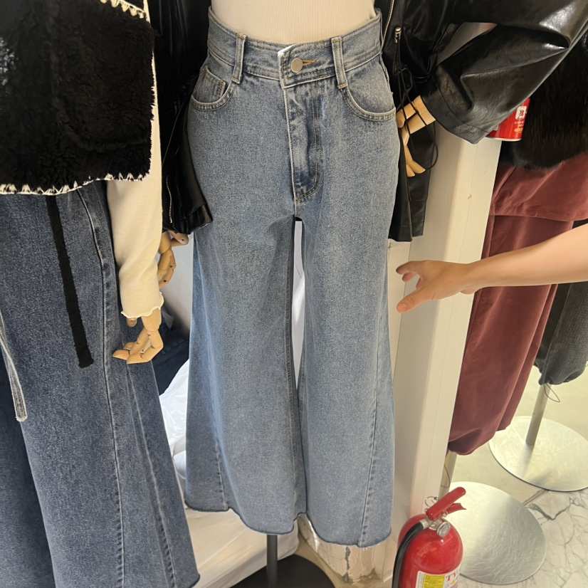 OZ韓國代購㊣女士新款職業真品休閑推薦時尚人氣25秋冬牛仔褲OZ.ounce牛仔褲