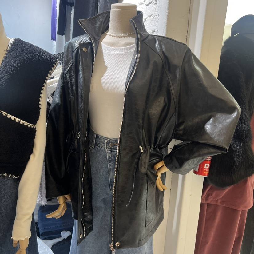 OZ東大門㊣代購女士新品熱賣真品人氣休閑職業時尚夾克皮革OZ.ounce夾克