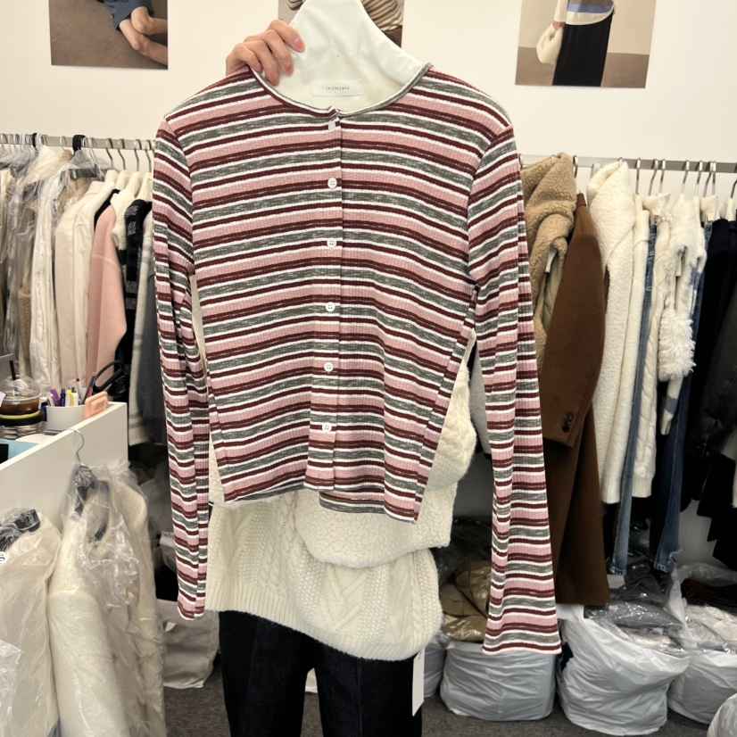 SALONDEMAG東大門㊣代購女士新品職業熱賣休閑推薦長袖T恤開衫SALONDEMAG長袖T恤