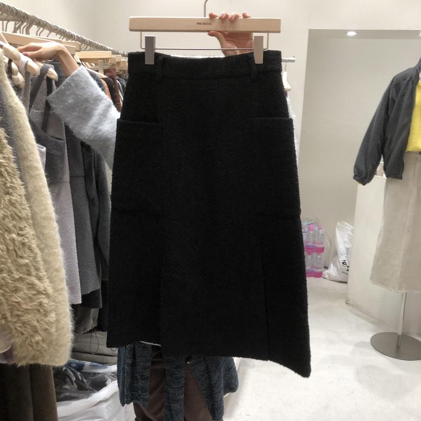 FRE東大門㊣實拍女士新品真品熱賣25秋冬職業休閑半身裙中短裙FRE半身裙/中短裙