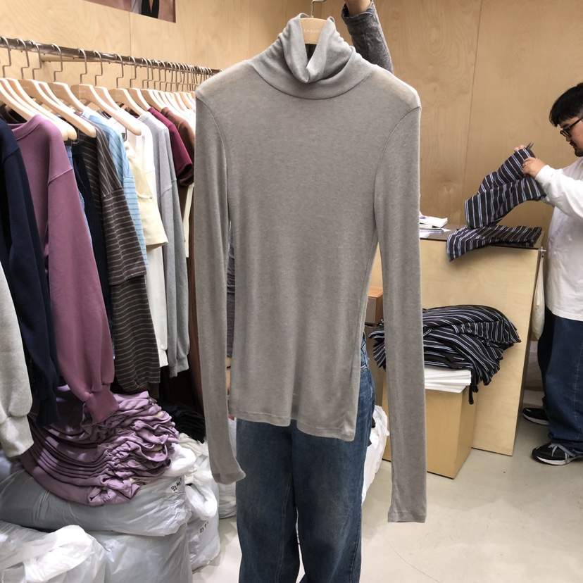 PLEASURE韓國代購㊣女裝新品推薦熱賣真品休閑職業時尚長袖T恤PLEASURE長袖T恤