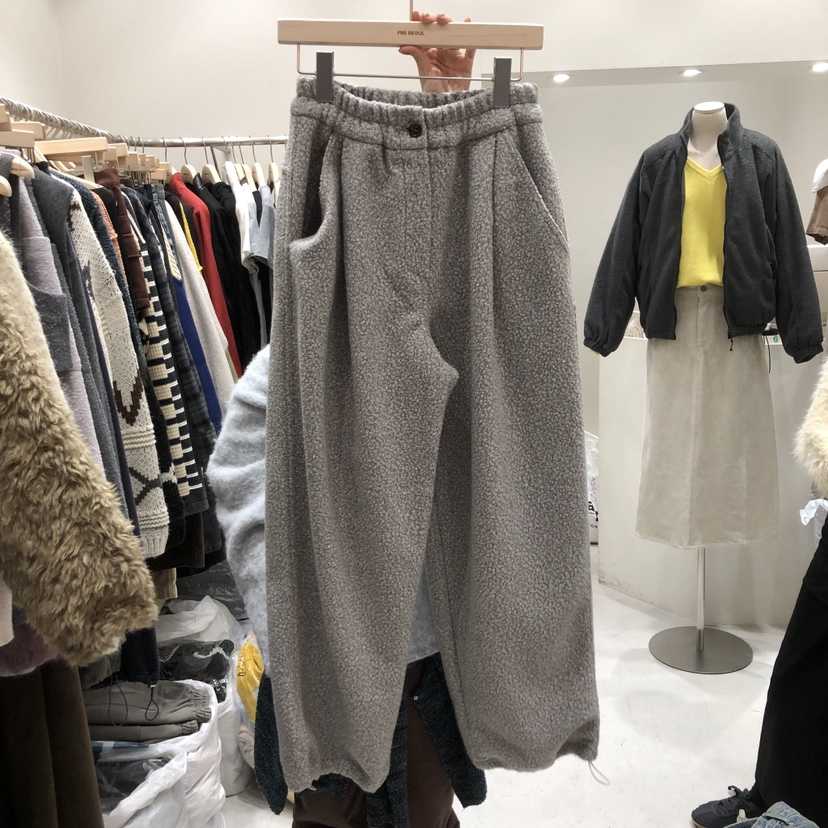 FRE東大門㊣直郵女士新款休閑人氣25秋冬熱賣推薦休閑褲加絨FRE休閑褲