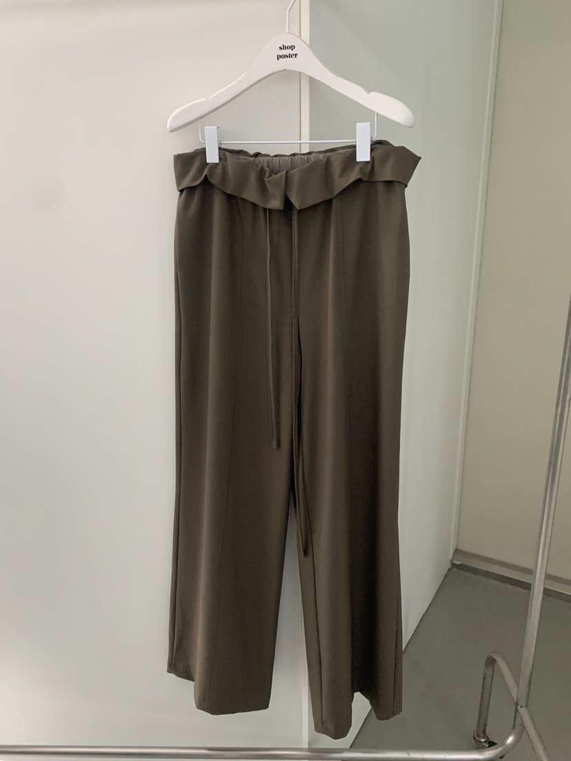 SHOP POSTER東大門㊣代購女士新款25秋冬休閑真品職業休閑褲SHOP_POSTER休閑褲