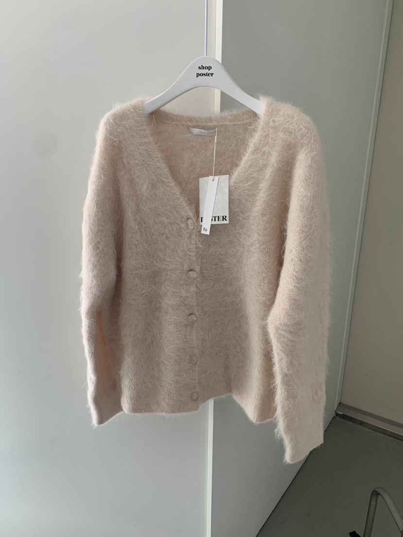 SHOP POSTER東大門㊣代購女士新款推薦真品針織衫羊駝毛開衫SHOP_POSTER針織衫