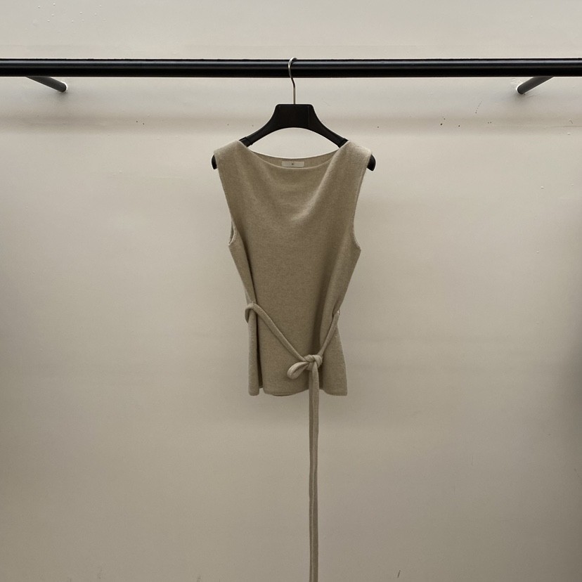 ID東大門㊣直郵女士新款真品時尚25秋冬吊帶背心含腰繩浣熊ID吊帶/背心