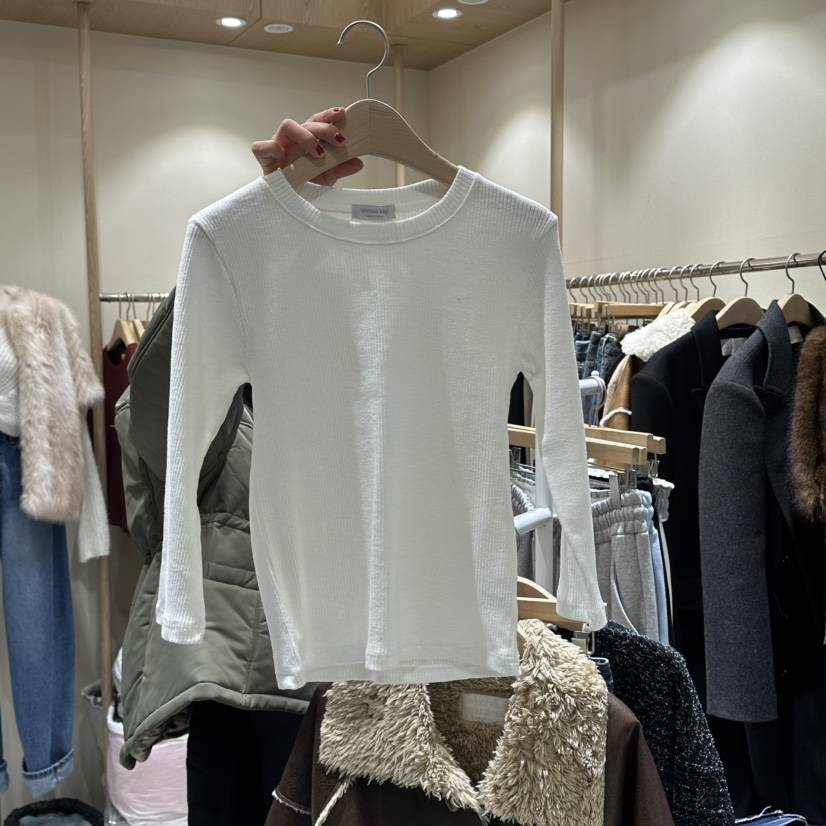 VINTAGE VIBE韓國直郵㊣女裝新款熱賣真品25秋冬推薦長袖T恤VINTAGE VIBE長袖T恤