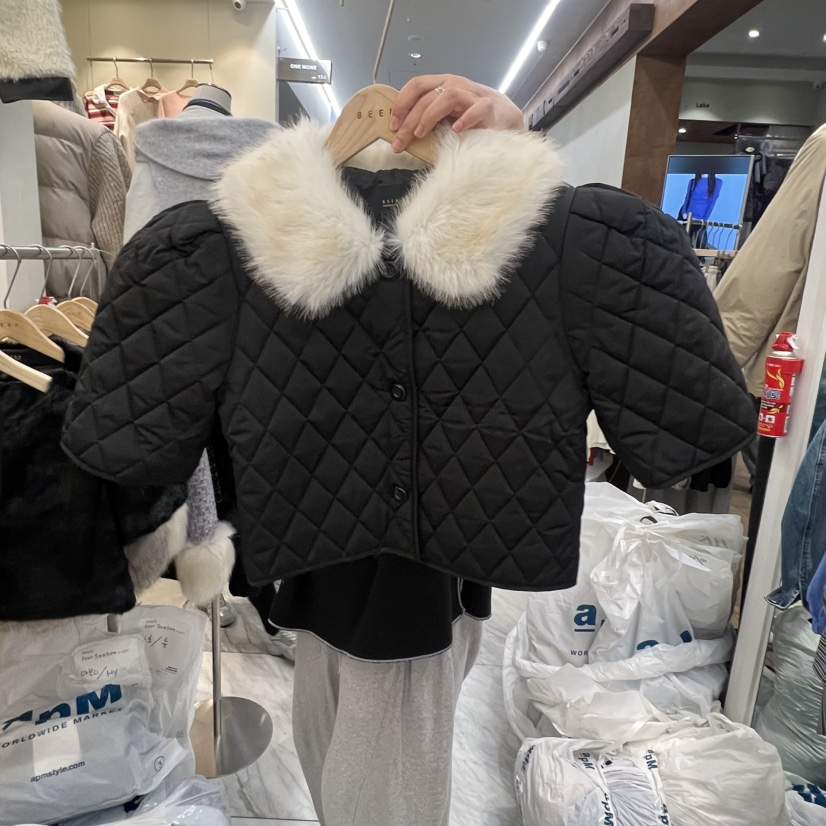 BEEN-A東大門㊣直郵女士新品推薦時尚真品休閑25秋冬夾克棉BEEN-A夾克