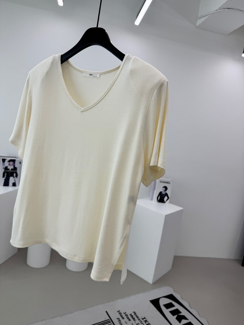 RED-A韓國代購㊣女裝新款職業25秋冬推薦人氣真品熱賣休閑T恤RED-AT恤