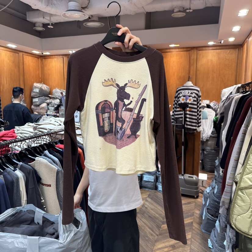 GARMENT-P東大門㊣直郵女裝新品人氣推薦時尚真品職業長袖T恤GARMENT長袖T恤