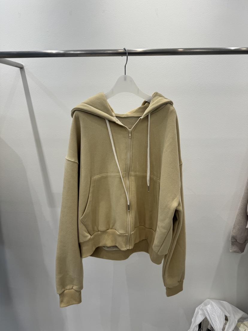 BAHATI東大門㊣直郵女裝新品職業人氣休閑夾克羊皮拉鏈連帽BAHATI夾克