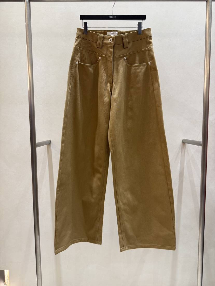 FEFFER韓國直郵㊣女士新品25秋冬職業休閑真品熱賣推薦休閑褲FEFFER休閑褲