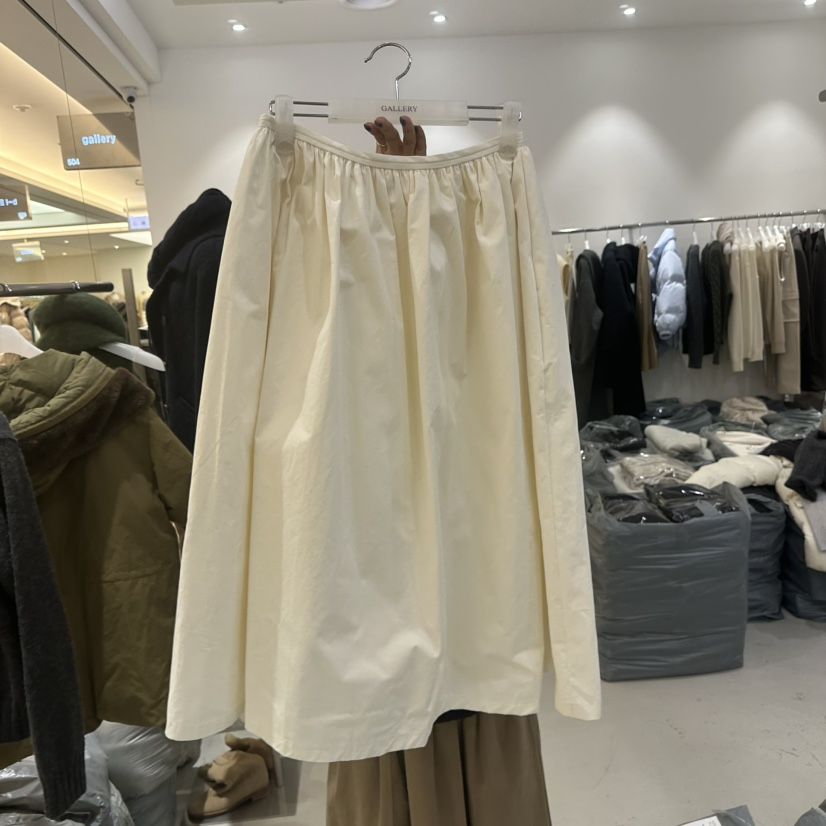 GALLERY-P韓國直郵㊣女裝新款真品時尚人氣熱賣25秋冬長裙褶皺GALLERY長裙