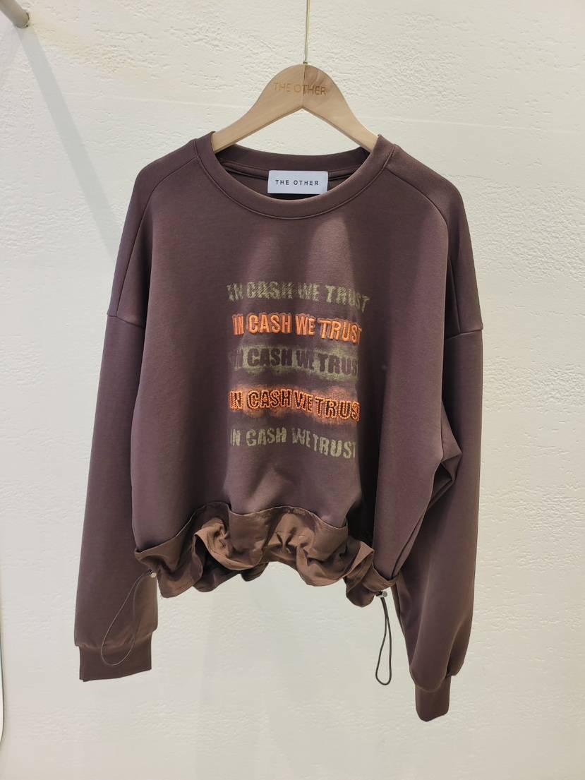 THE OTHER東大門㊣直郵女裝新款職業熱賣時尚人氣真品衛衣THE OTHER衛衣