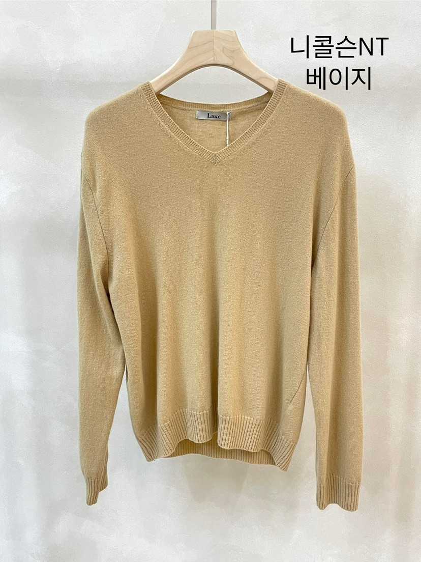 LAKE-A韓國代購㊣女裝新款25秋冬休閑人氣熱賣真品推薦針織衫Lake side針織衫
