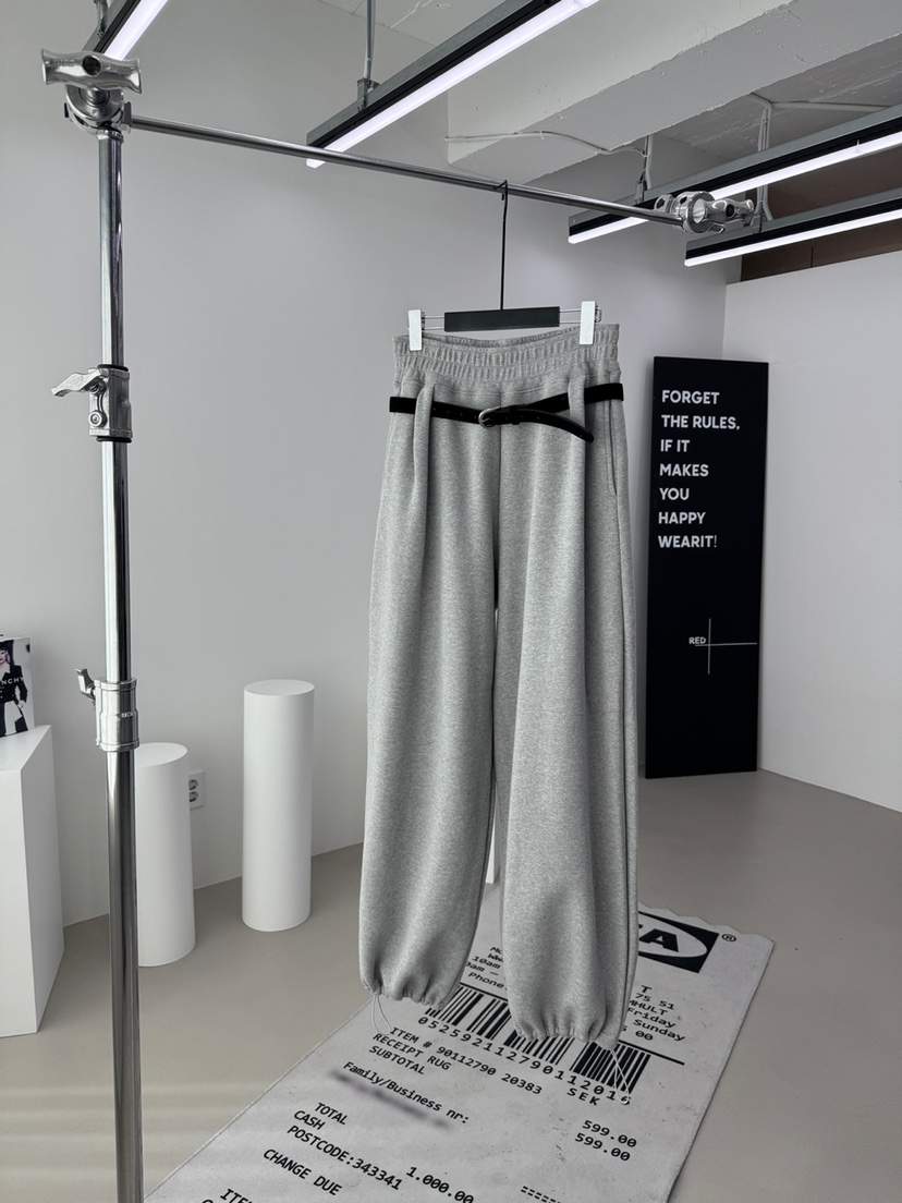 RED-A韓國直郵㊣女士新款真品熱賣休閑休閑褲含腰帶系腰帶RED-A休閑褲