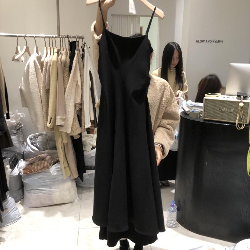 GLOW AND NYMPH韓國代購㊣女士新品25秋冬時尚熱賣連衣裙GLOW AND NYMPH連衣裙
