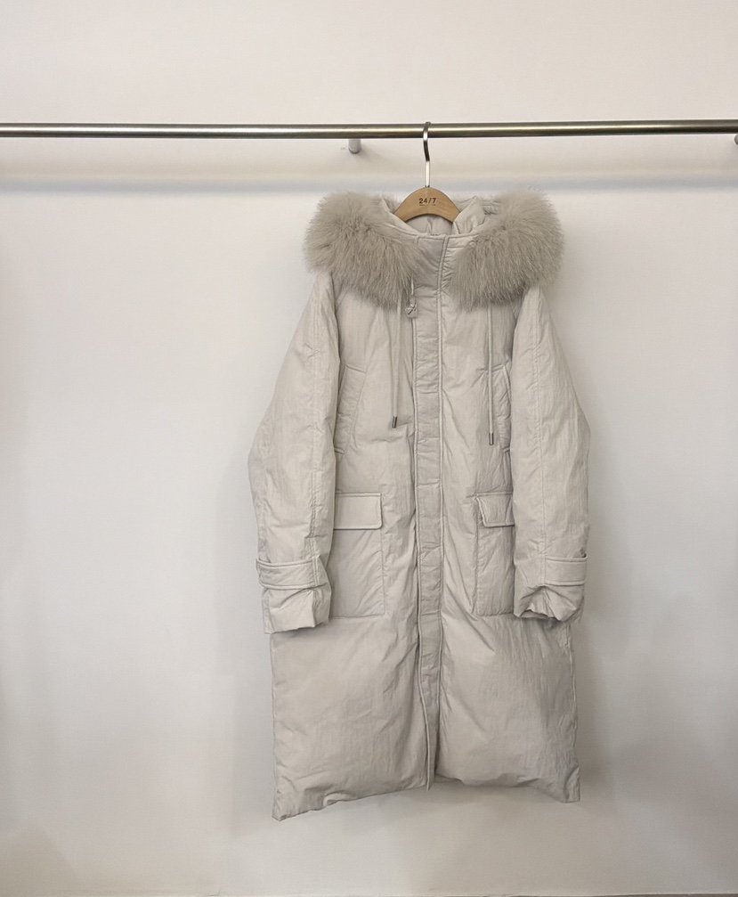 TWENTY FOUR SEVEN24-7東大門㊣直郵女裝新款人氣長款羽絨服可拆卸TEWNTY FOUR SEVEN24-7長款羽絨服