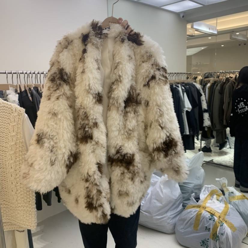 FLAUNT韓國直郵㊣女士新款熱賣推薦休閑時尚真品中長款大衣FLAUNT中長款大衣