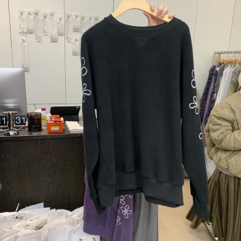 DOHWAJI韓國代購㊣女裝新款休閑熱賣推薦時尚25秋冬真品衛衣DOHWAJI衛衣