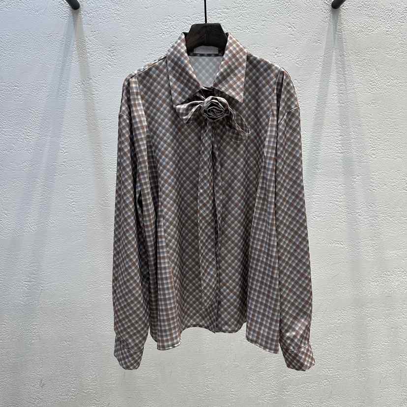 TRIPLE SEVEN東大門㊣直郵女裝新款25秋冬襯衫蕾絲衫不含配飾TRIPLE SEVEN襯衫/蕾絲衫