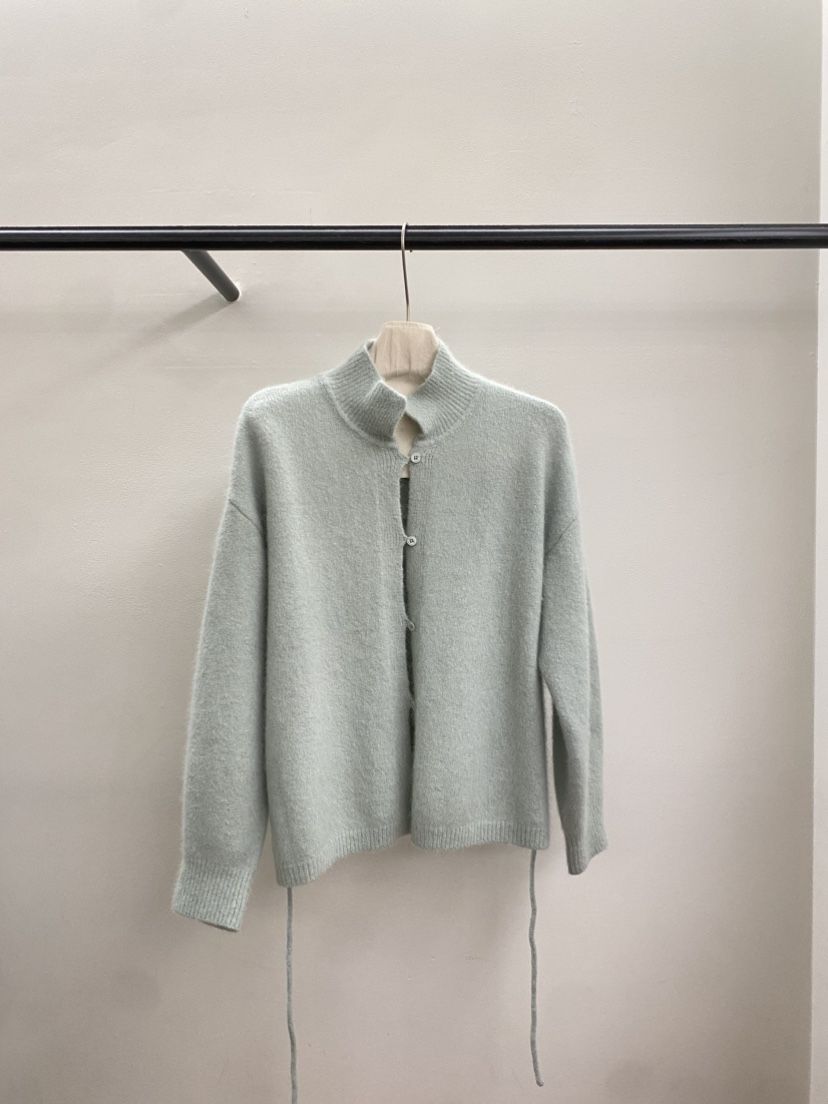 JADEMARKET韓國直郵㊣女士新款真品熱賣25秋冬針織衫含腰繩JADE MARKET針織衫