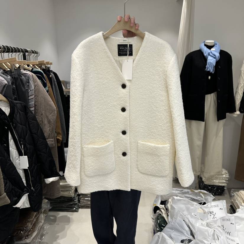 IRVINE韓國直郵㊣女裝新款25秋冬熱賣推薦職業人氣時尚夾克IRVINE夾克