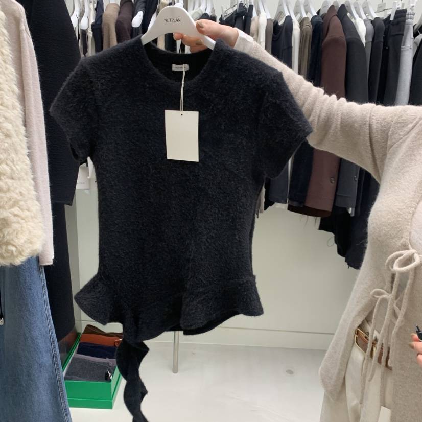 NUTPLAN韓國代購㊣女裝新品熱賣職業人氣推薦休閑時尚針織衫NUTPLAN針織衫