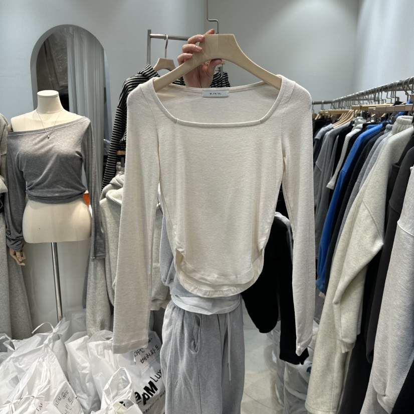 W.FATAL東大門㊣代購女士新品熱賣職業時尚休閑長袖T恤安哥拉W.FATAL長袖T恤