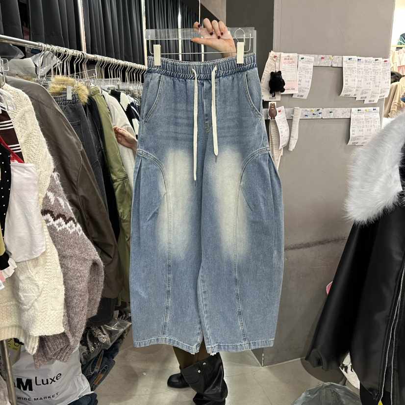 MOMAZU韓國直郵㊣女裝新品真品推薦人氣熱賣時尚25秋冬牛仔褲MOMAZU牛仔褲