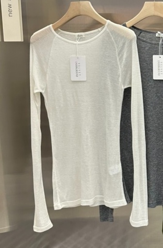 VELVET UNDERGROUND韓國直郵㊣女裝新款25秋冬人氣長袖T恤VELVET UNDERGROUND長袖T恤