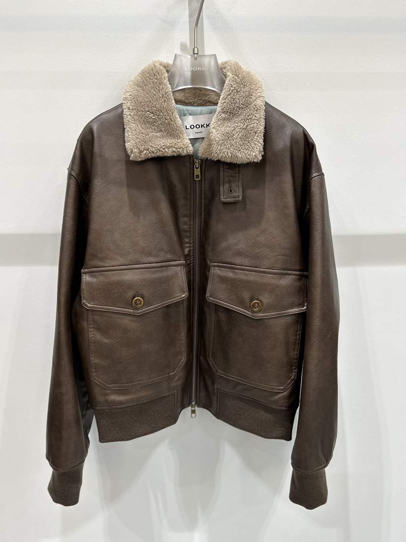 LOOKK韓國直郵㊣女裝新品真品人氣推薦休閑時尚職業夾克皮革LOOKK夾克