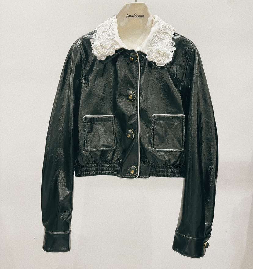 AWESOME-P東大門㊣代購女裝新品人氣休閑職業時尚推薦夾克AWESOME-P夾克