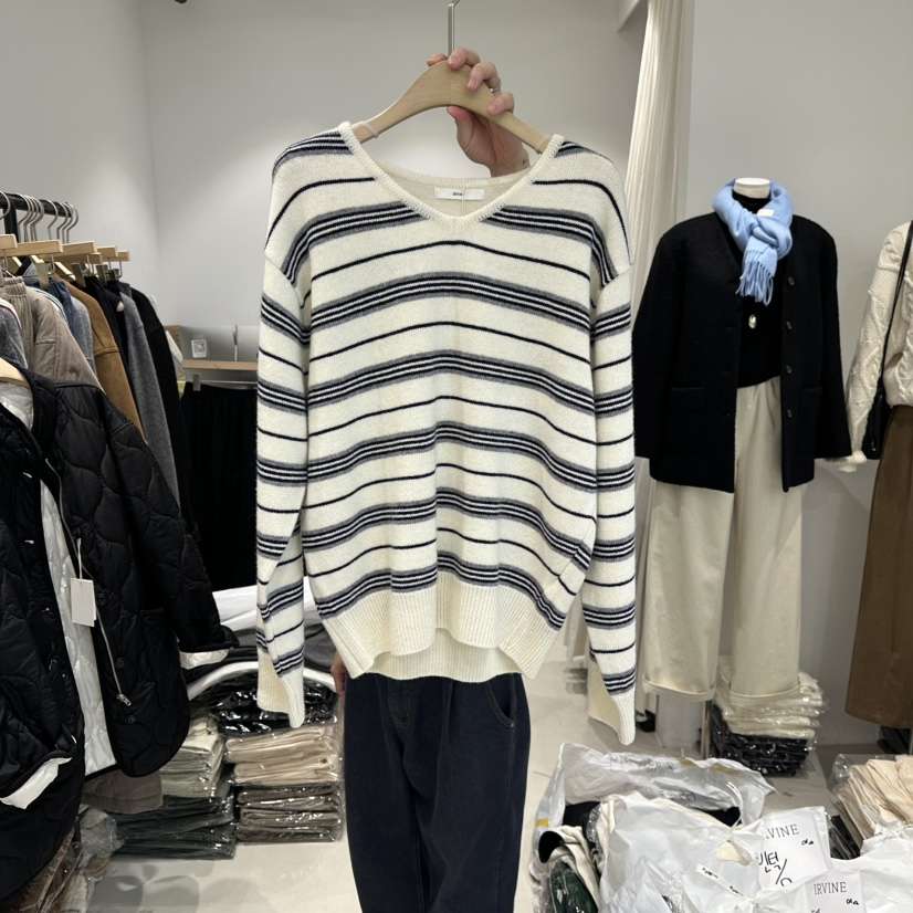 IRVINE東大門㊣代購女裝新款熱賣推薦休閑職業25秋冬針織衫IRVINE針織衫