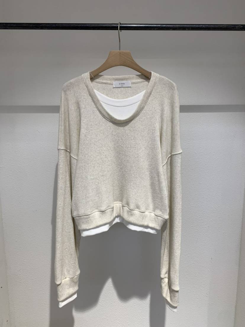 IR BIEN/BIENBIEN東大門㊣直郵女裝新品休閑熱賣衛衣假兩件IR BIEN/BIENBIEN衛衣