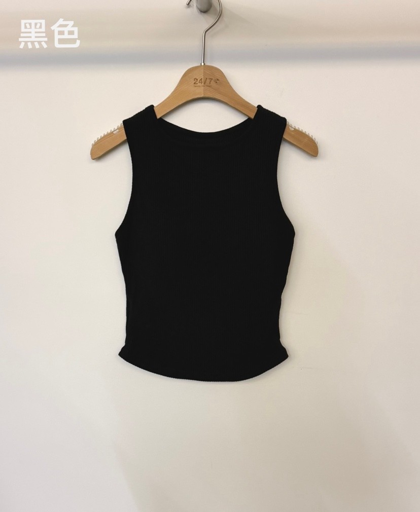 TWENTY FOUR SEVEN24-7韓國代購㊣女士新款推薦吊帶背心TEWNTY FOUR SEVEN24-7吊帶/背心