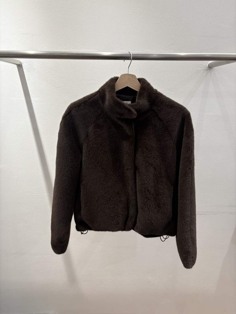 FL LANEL東大門㊣直郵女裝新品時尚職業真品熱賣25秋冬夾克貂皮FL LANEL夾克