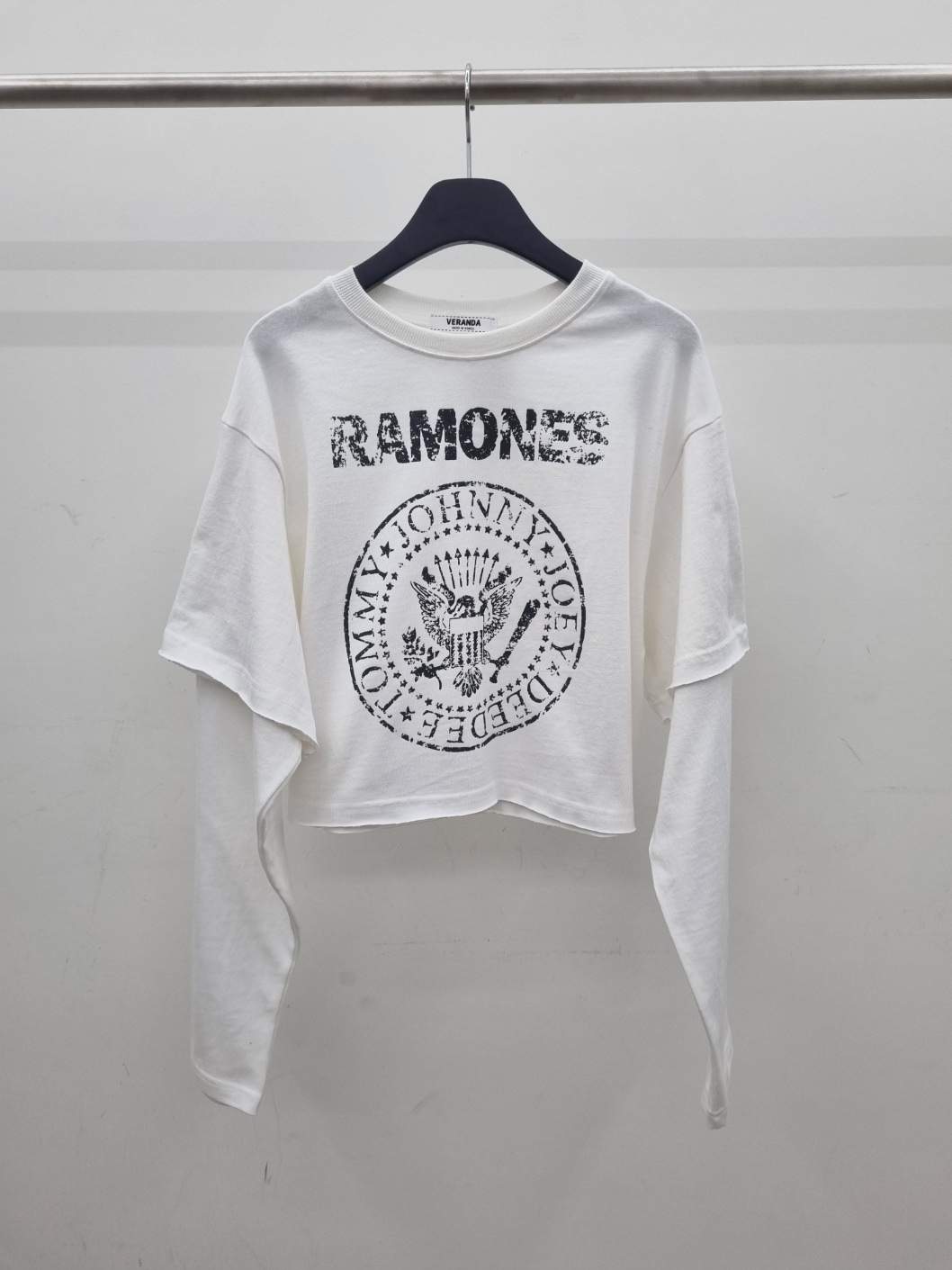 VERANDA東大門㊣代購女裝新款真品休閑25秋冬職業人氣長袖T恤VERANDA長袖T恤