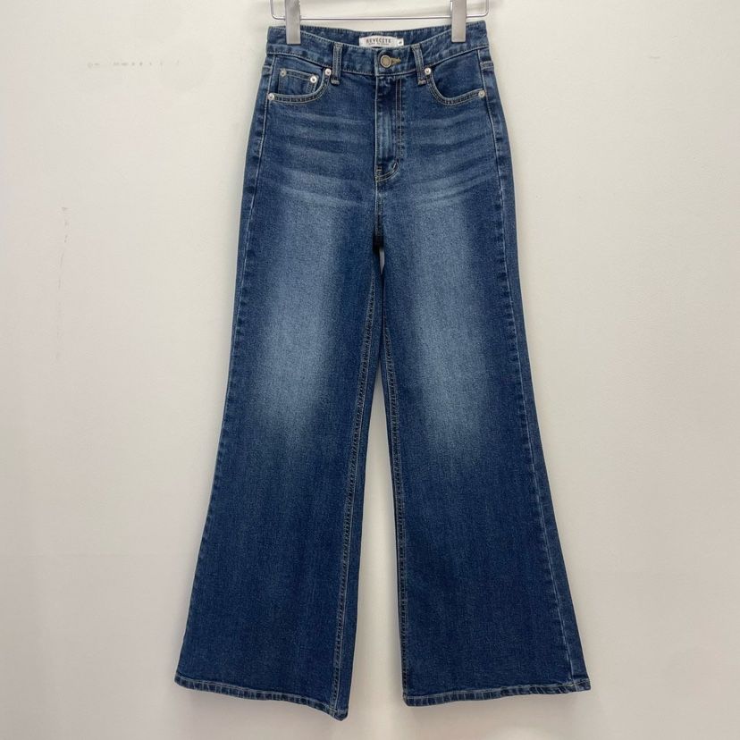 REVE CITE-L韓國代購㊣女裝新品熱賣職業人氣推薦真品牛仔褲REVE CITE牛仔褲