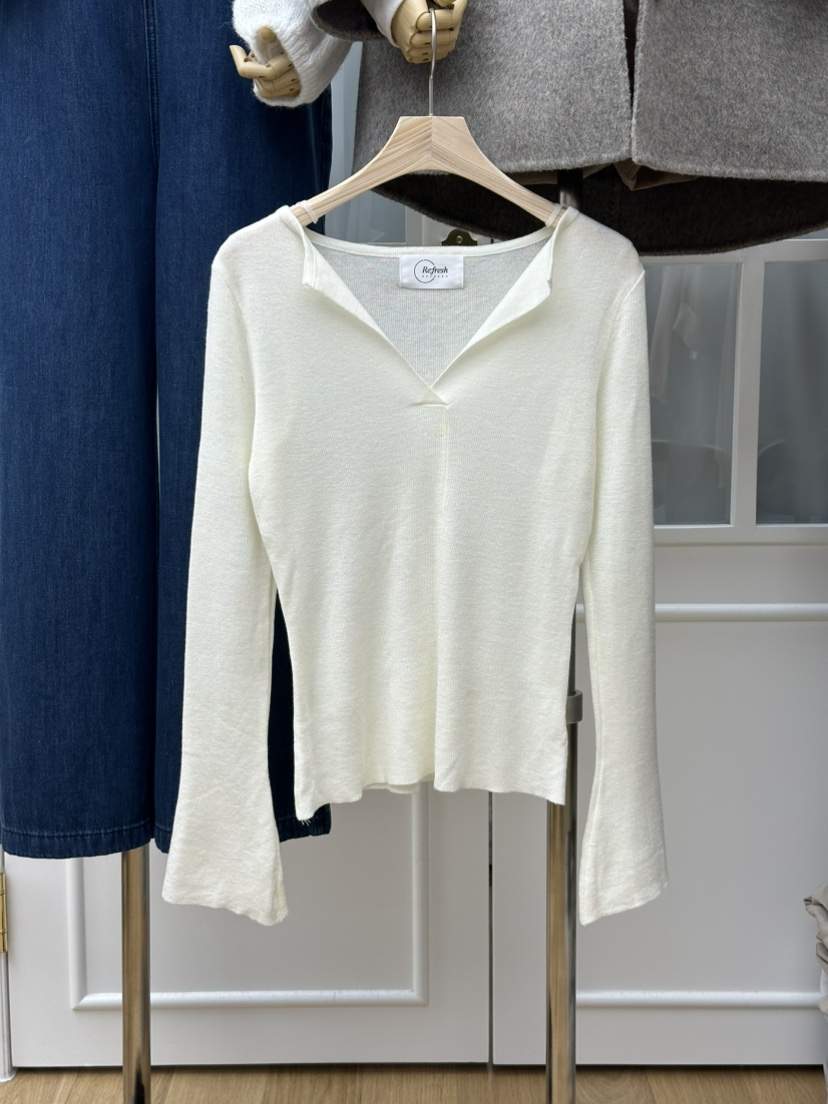 RE:FRESH-L東大門㊣直郵女裝新款休閑25秋冬推薦熱賣針織衫RE:FRESH針織衫