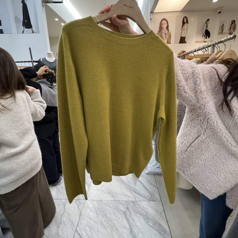 AFTERGLOW韓國直郵㊣女士新品時尚真品熱賣25秋冬休閑針織衫AFTERGLOW針織衫