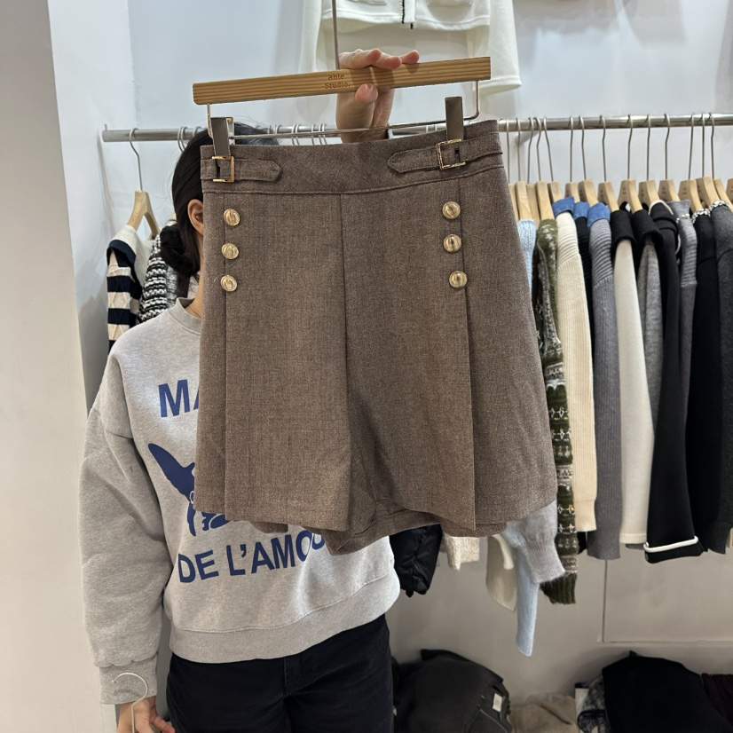 ABLESTUDIO韓國直郵㊣女士新品真品熱賣時尚推薦人氣休閑短褲ABLESTUDIO短褲