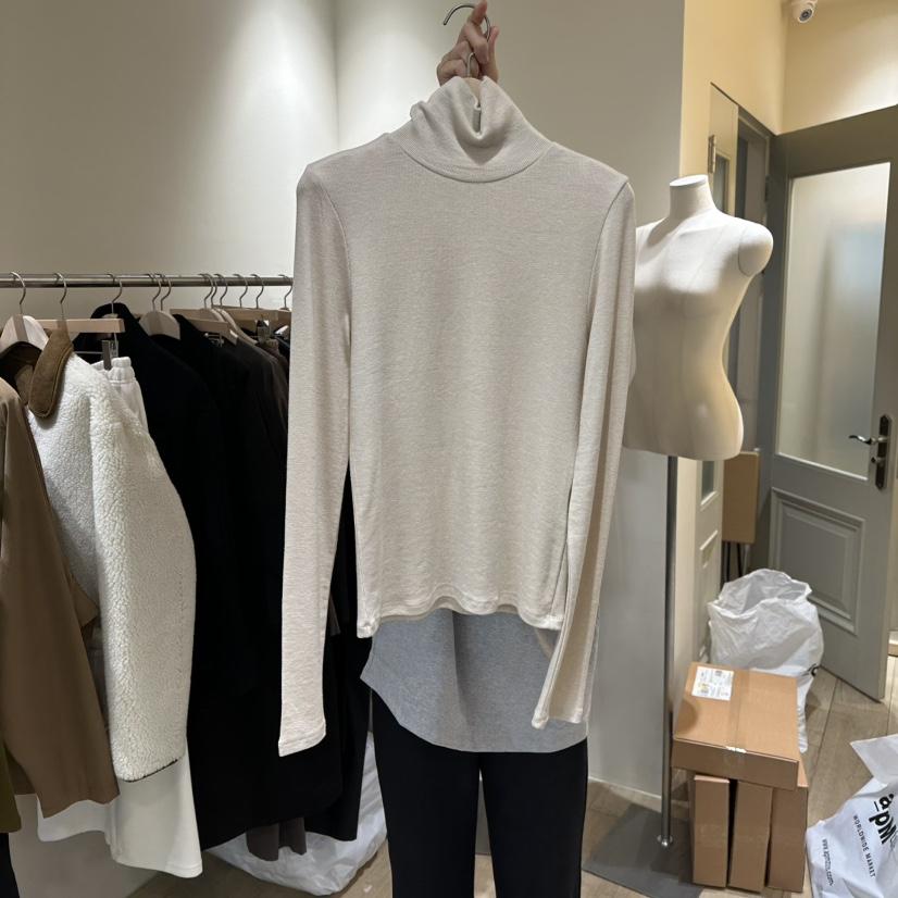 GARDEN東大門㊣實拍女裝新品推薦人氣熱賣休閑時尚職業長袖T恤GARDEN長袖T恤