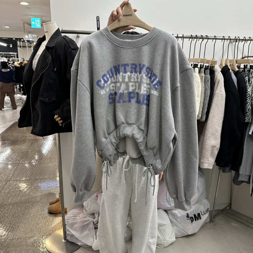 VENEFIT東大門㊣實拍女裝新品休閑熱賣推薦職業時尚衛衣加絨VENEFIT/JENNIE衛衣