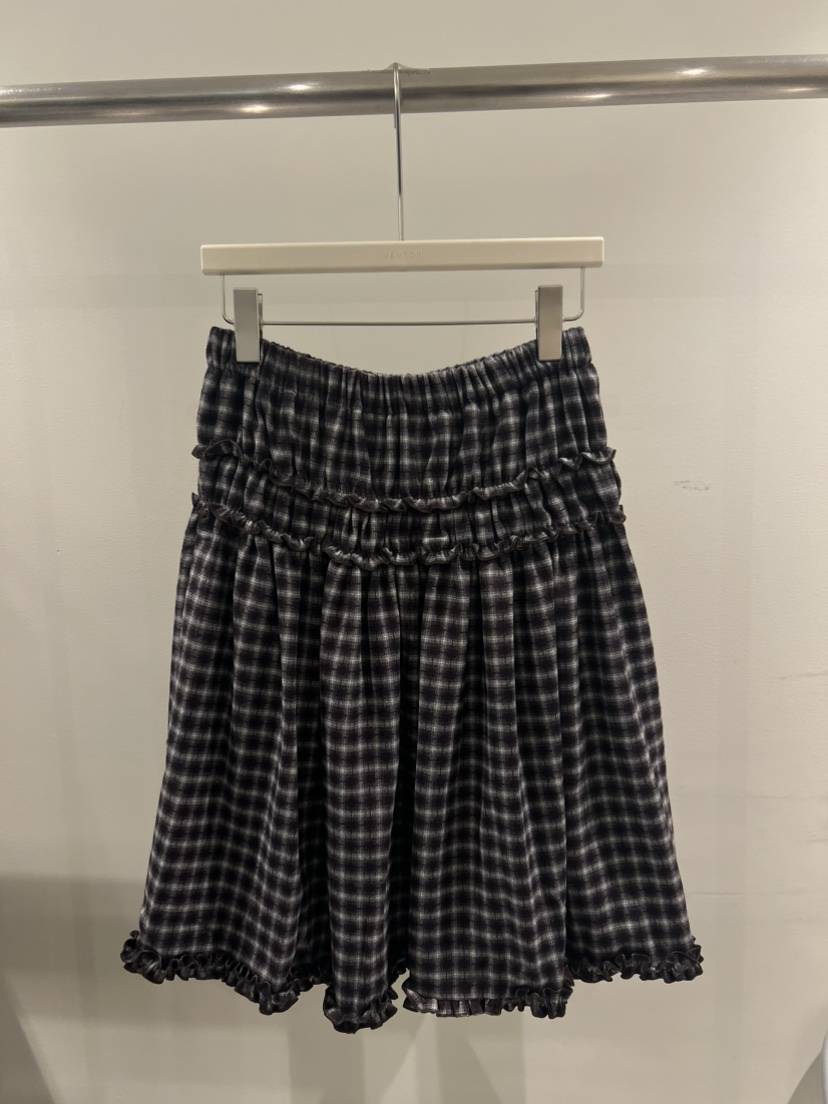 MENTOR韓國直郵㊣女士新款推薦時尚真品人氣半身裙中短裙格紋MENTOR半身裙/中短裙