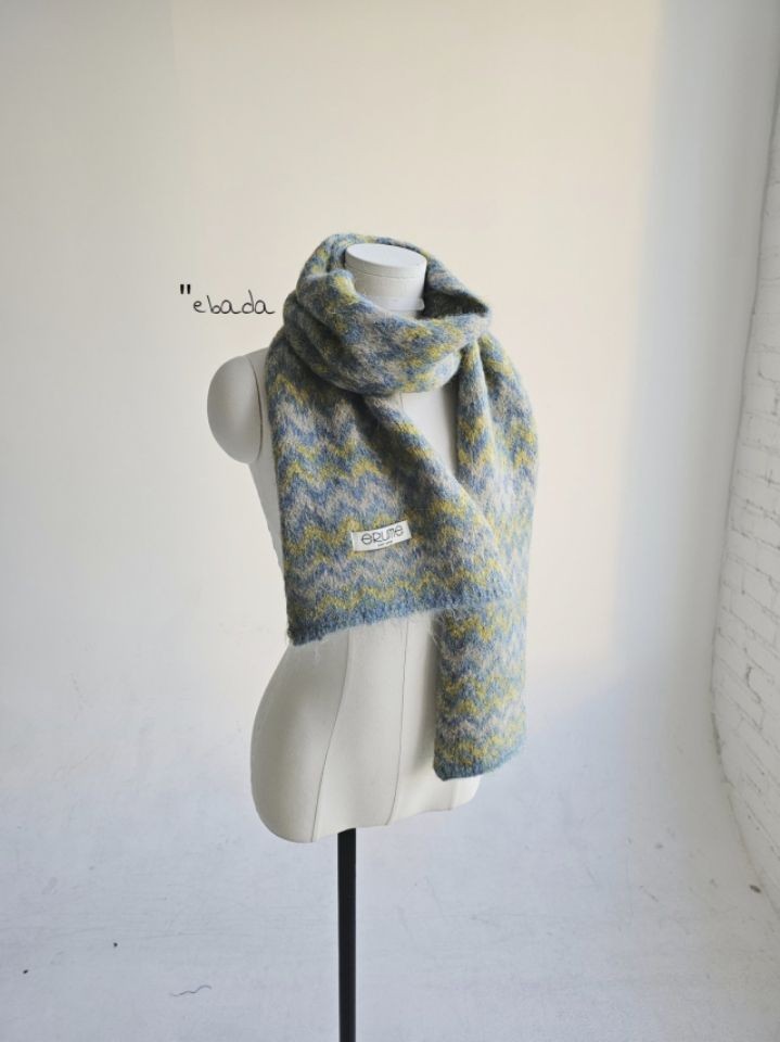 EBADA韓國代購㊣女裝新款時尚職業推薦熱賣休閑人氣圍巾披肩EBADA圍巾/披肩